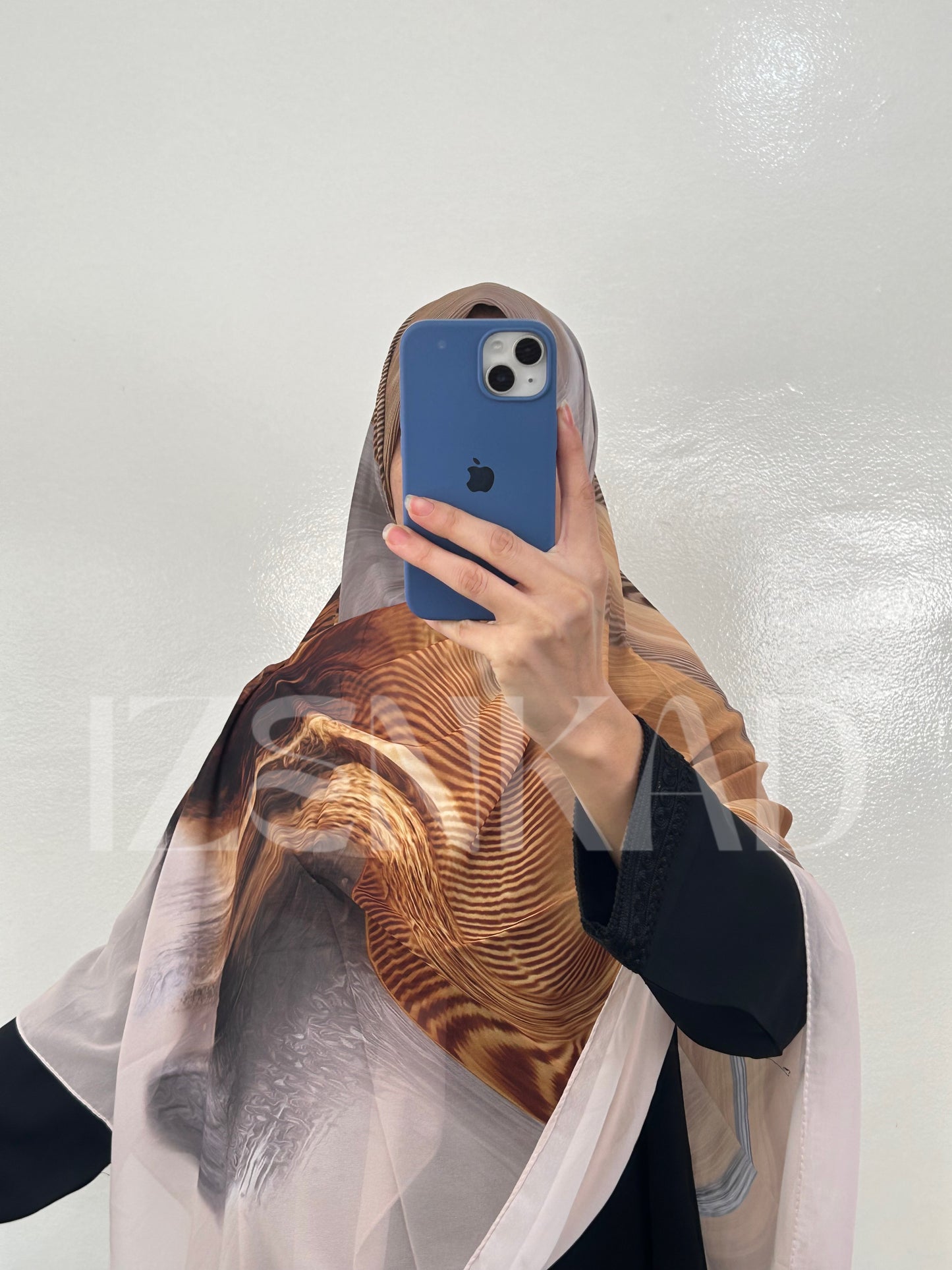 Foulard Carré en crêpe Chiffon - MALÉYA™