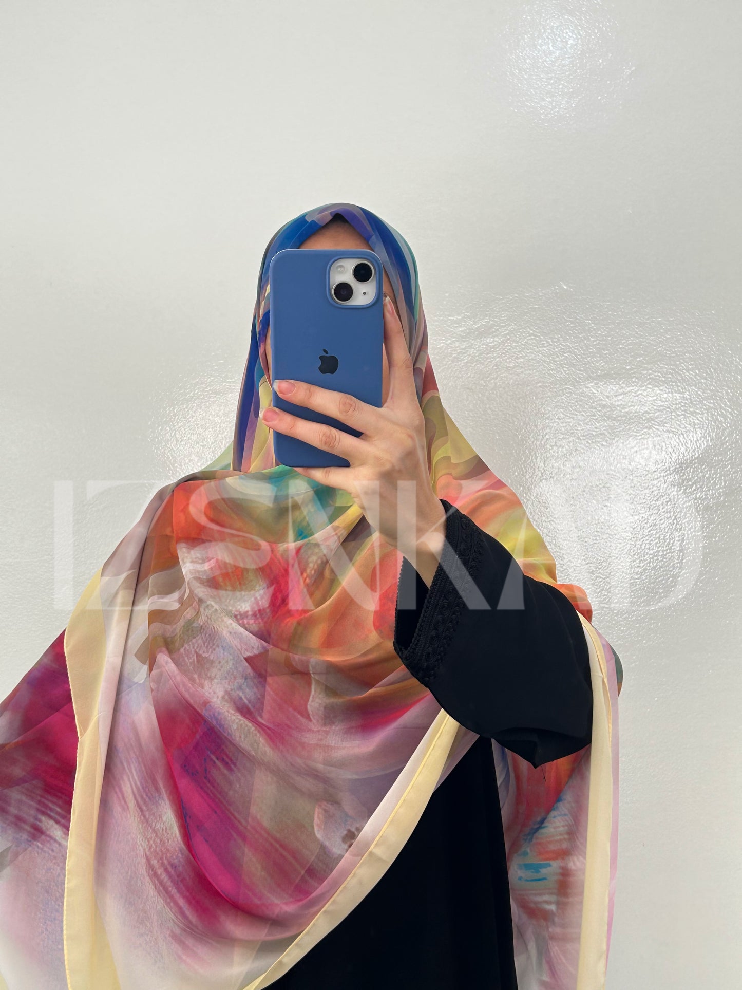 Foulard Carré en crêpe Chiffon - MALÉYA™