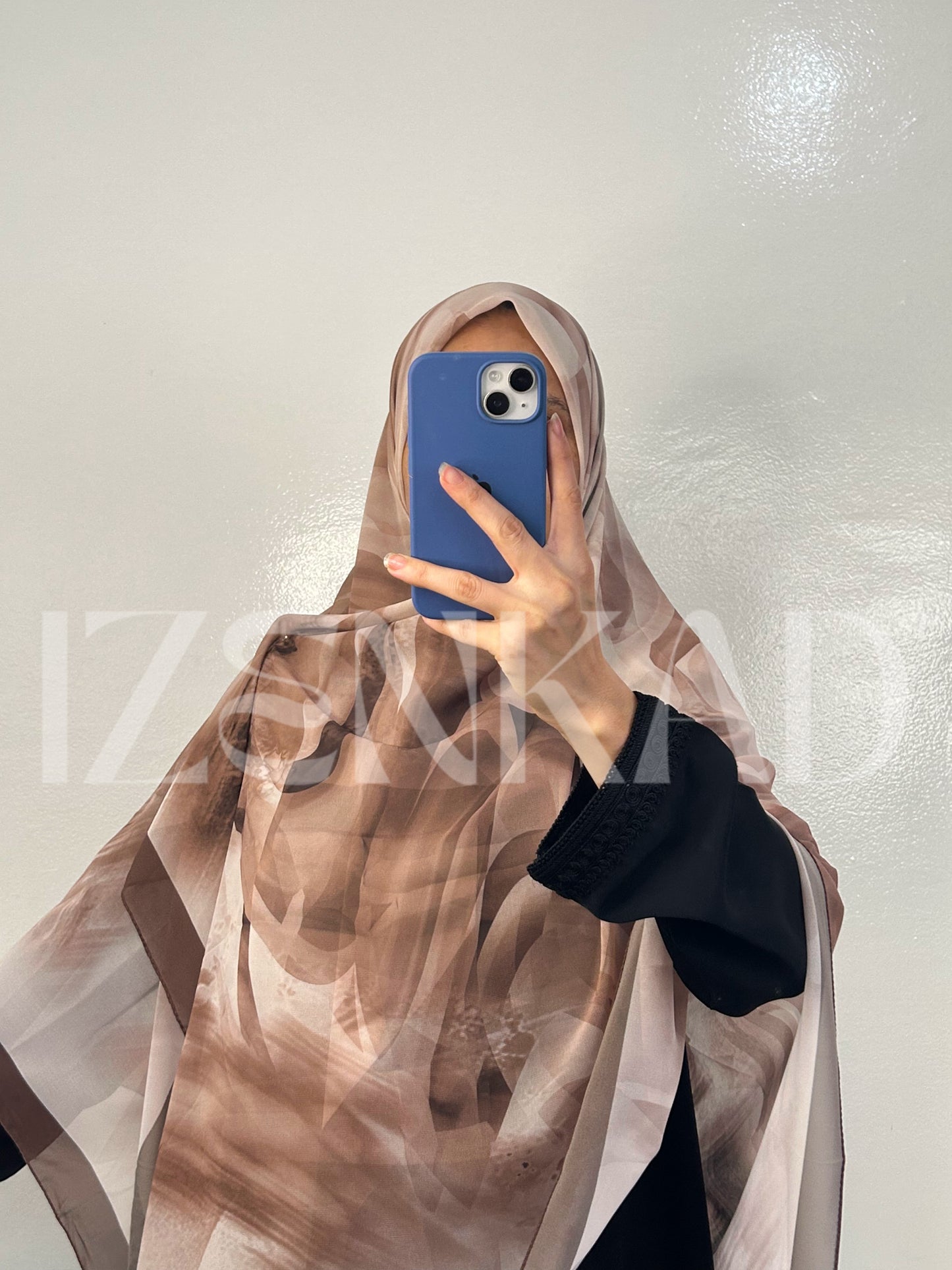 Foulard Carré en crêpe Chiffon - MALÉYA™