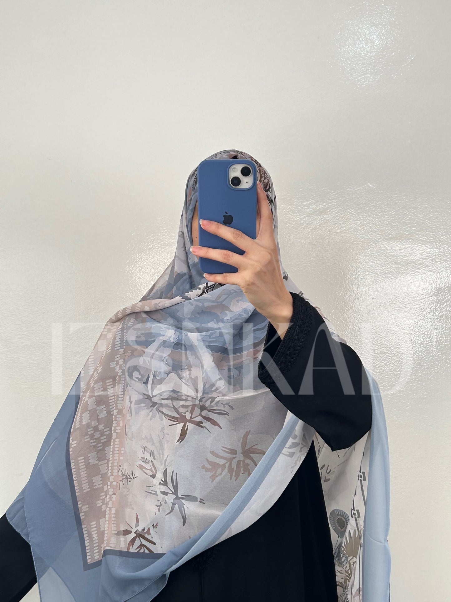 Foulard Carré en crêpe Chiffon - MALÉYA™