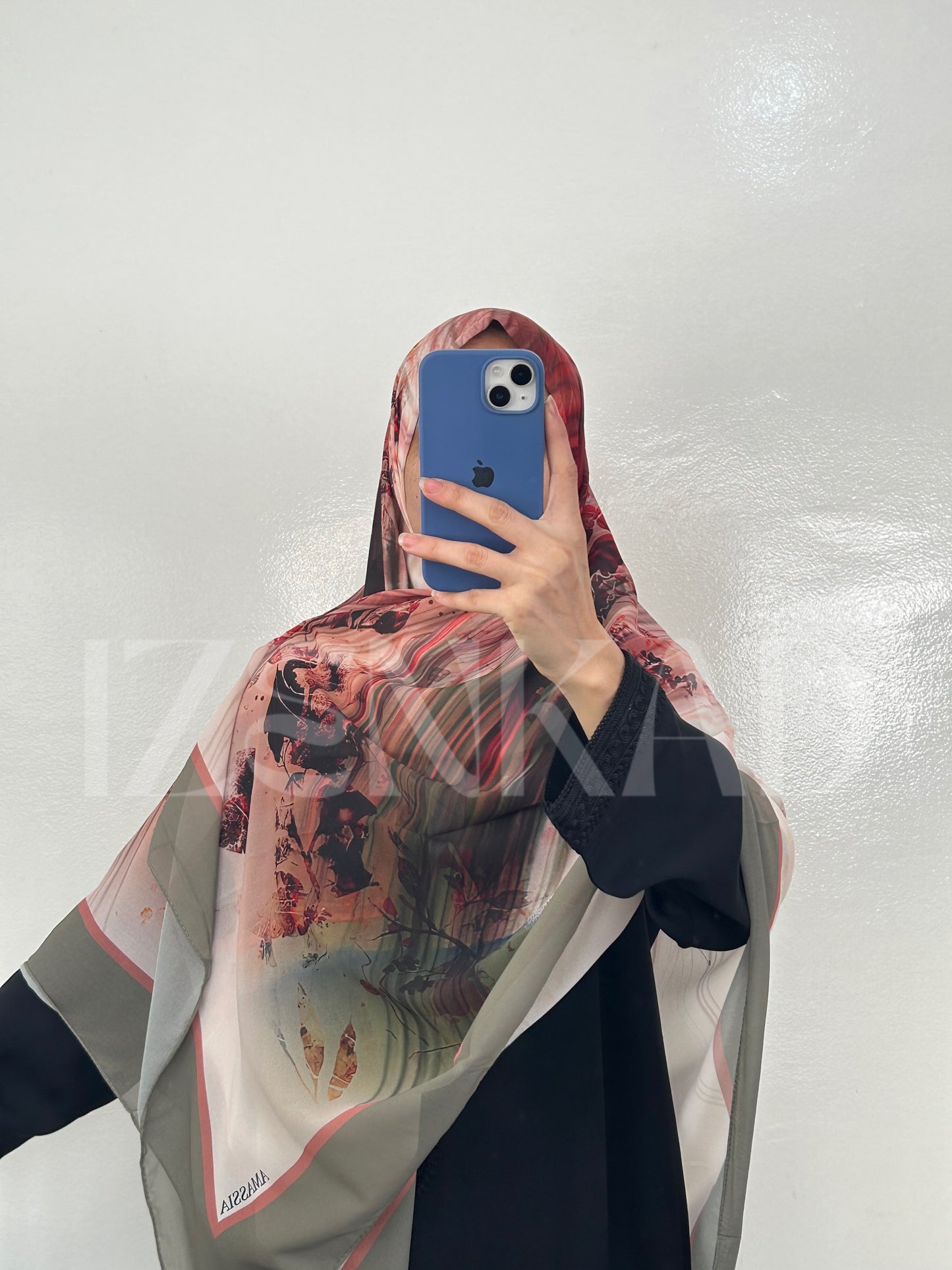 Foulard Carré en crêpe Chiffon - MALÉYA™