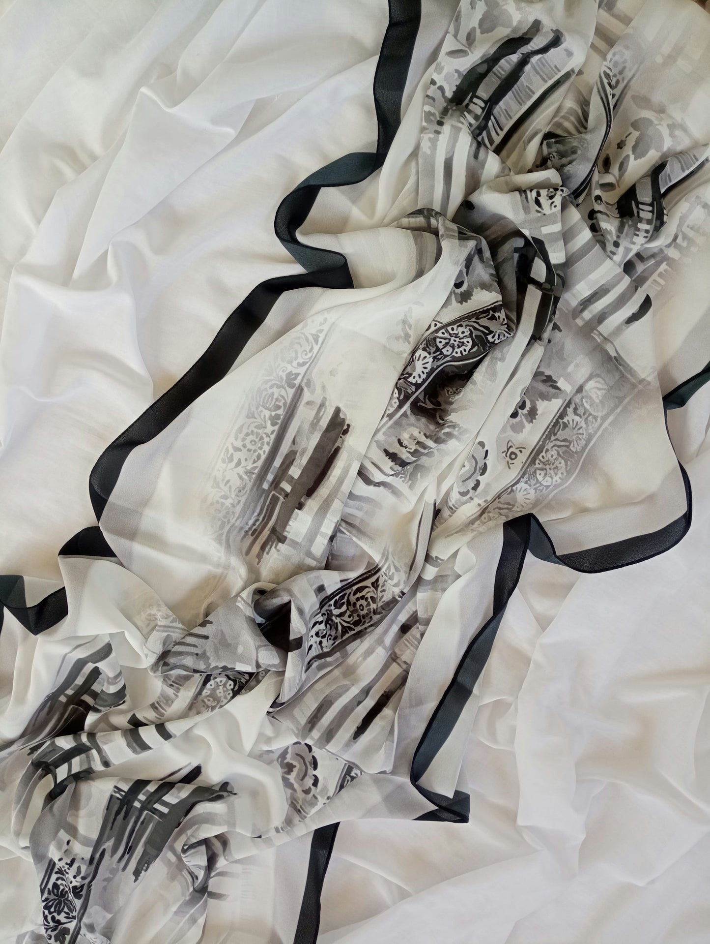 Crêpe de soie imprimé - AYOUR ™