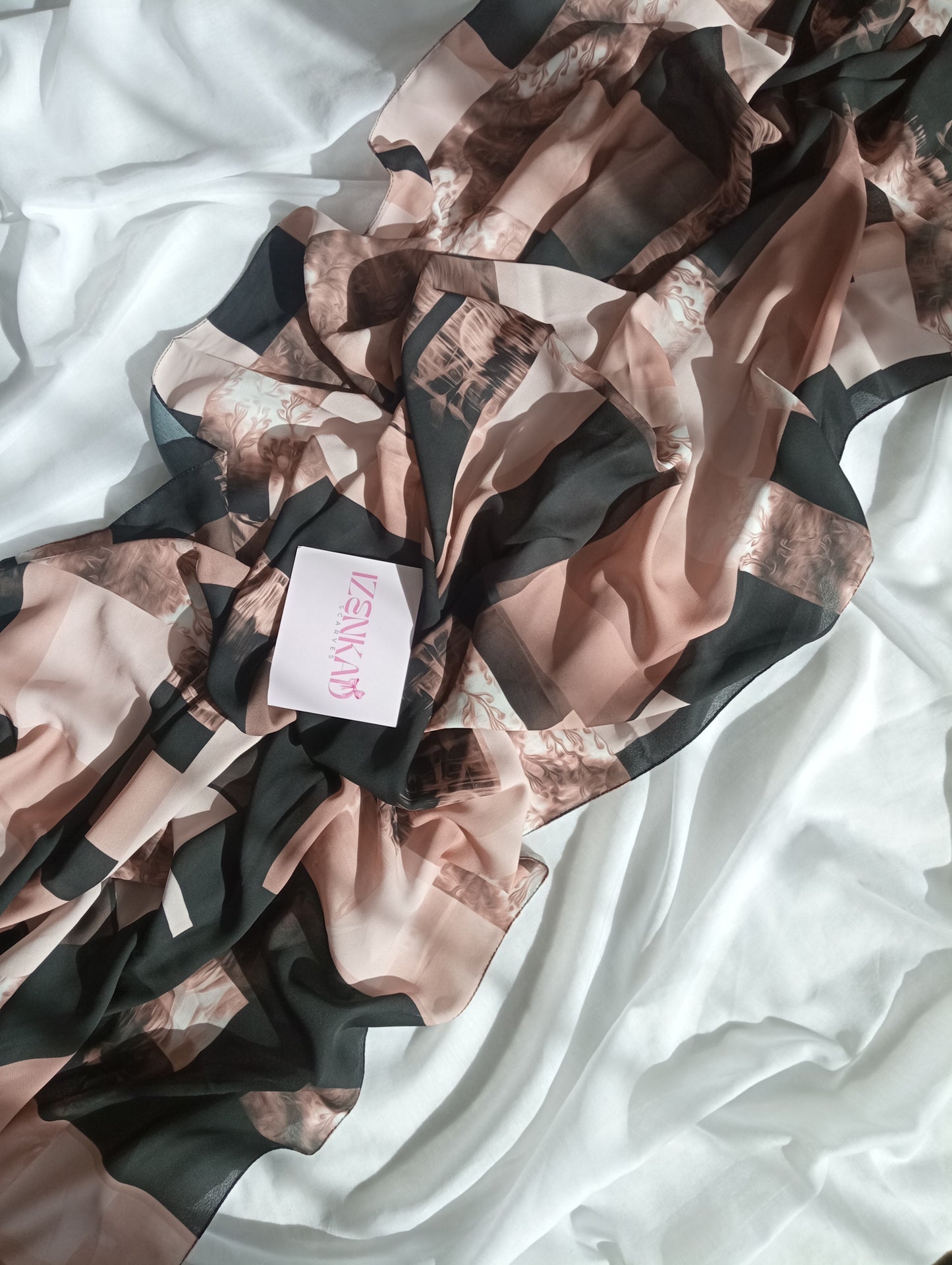 Crêpe de soie imprimé - QAMAR ™