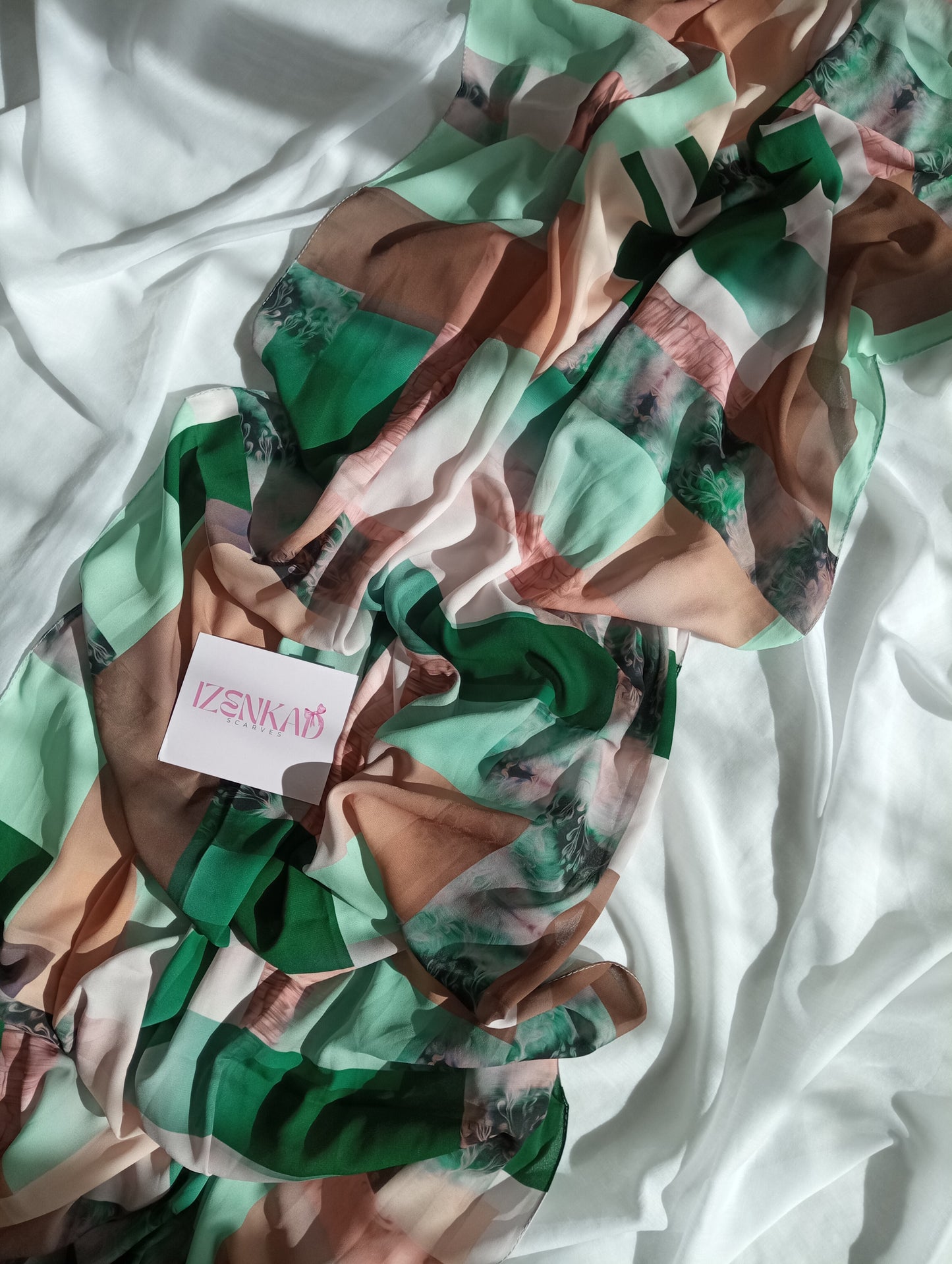 Crêpe de soie imprimé - QAMAR ™