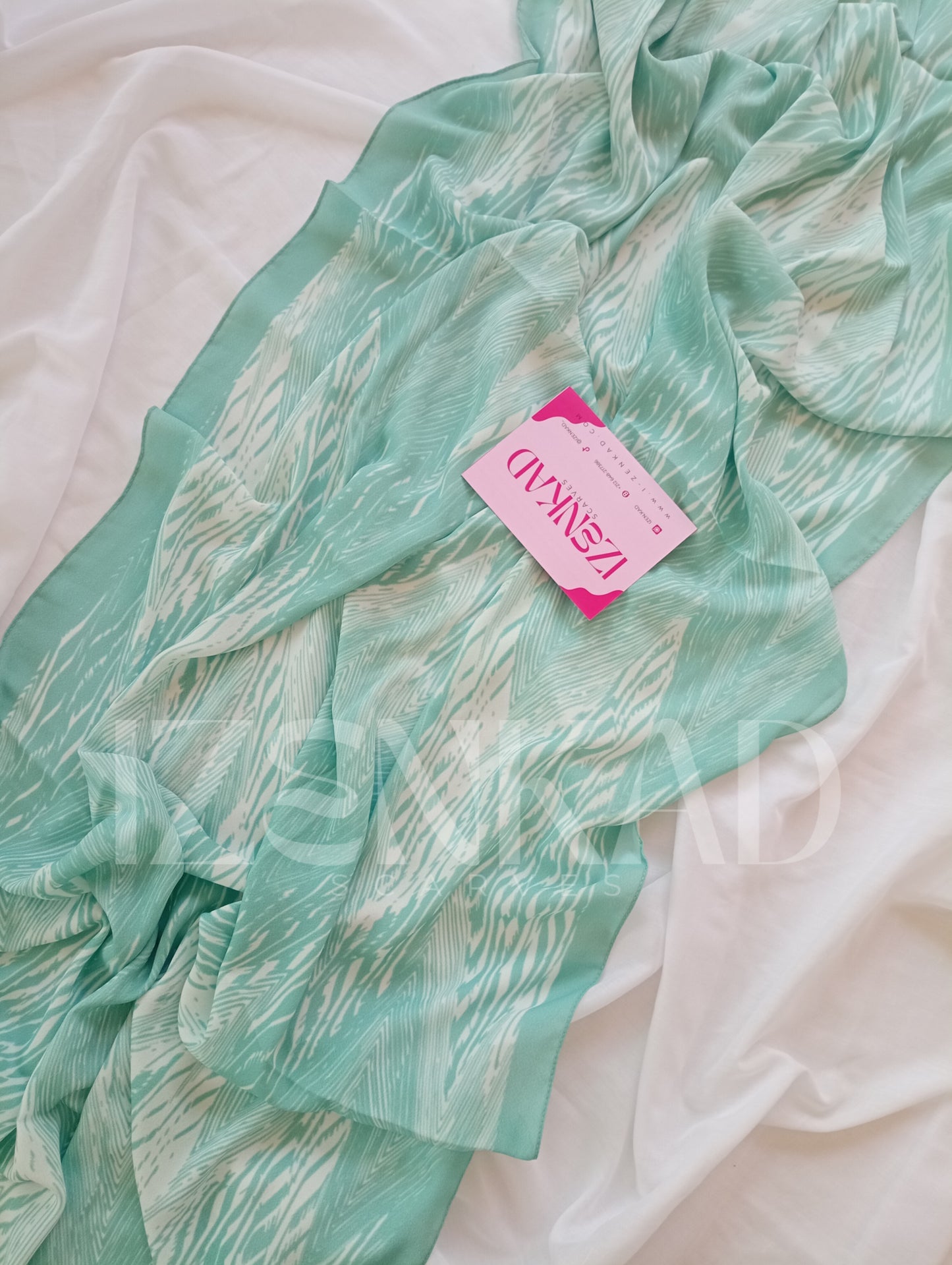 Crêpe de soie imprimé - SANDRA ™