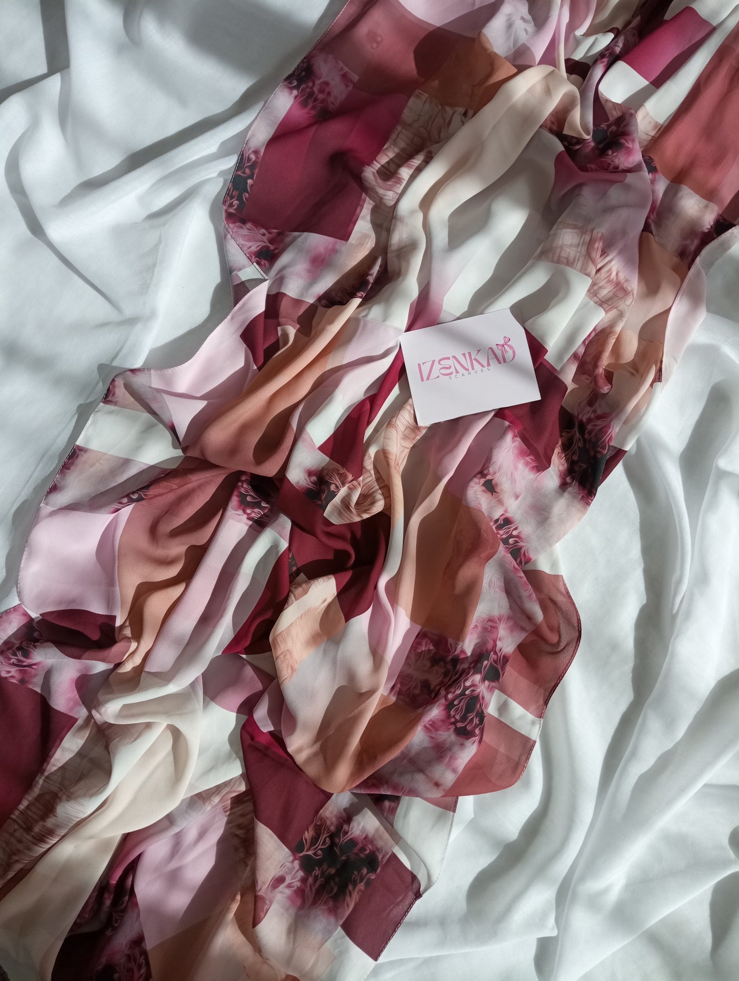 Crêpe de soie imprimé - QAMAR ™