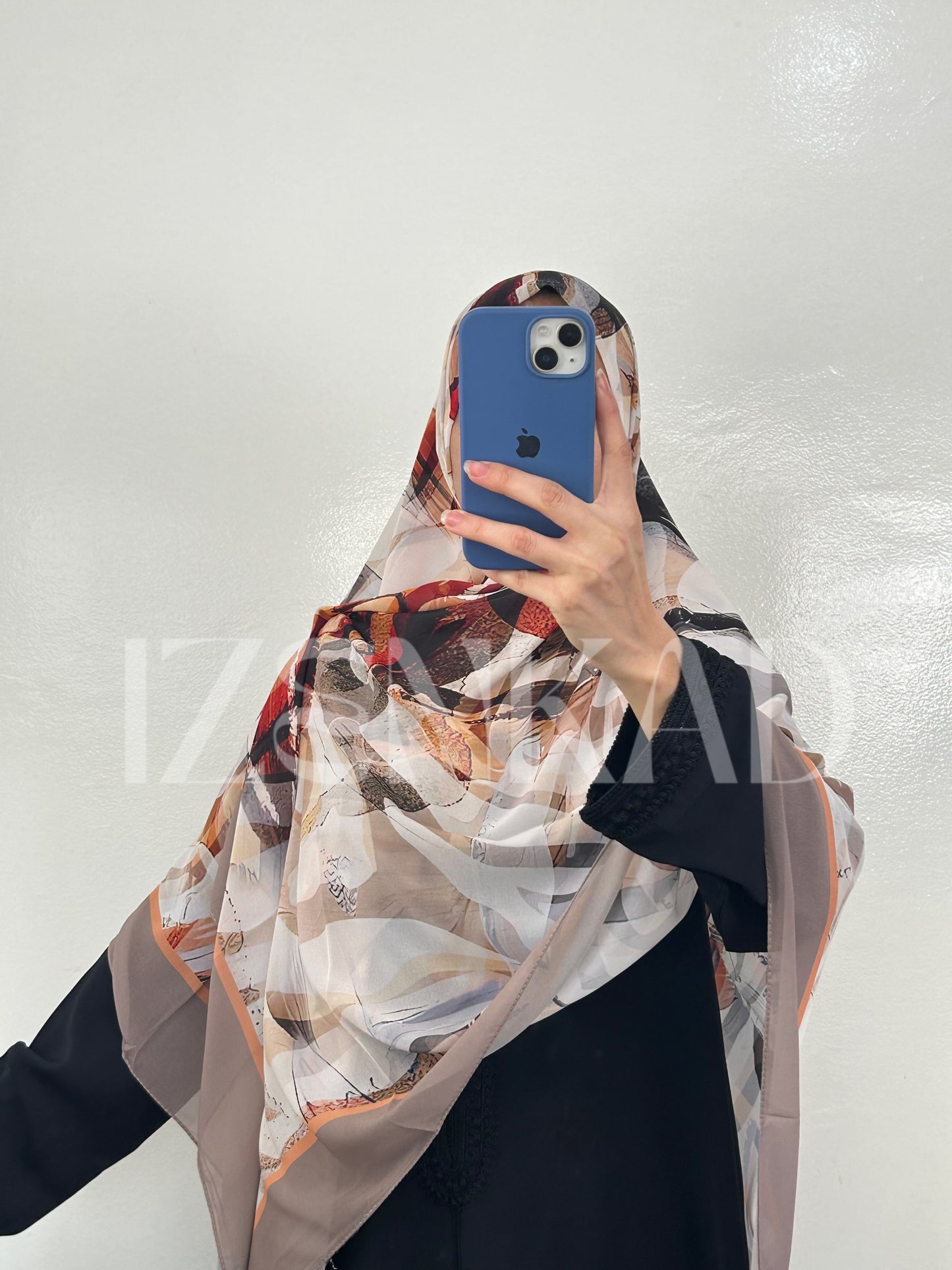 Foulard Carré en crêpe Chiffon - MALÉYA™