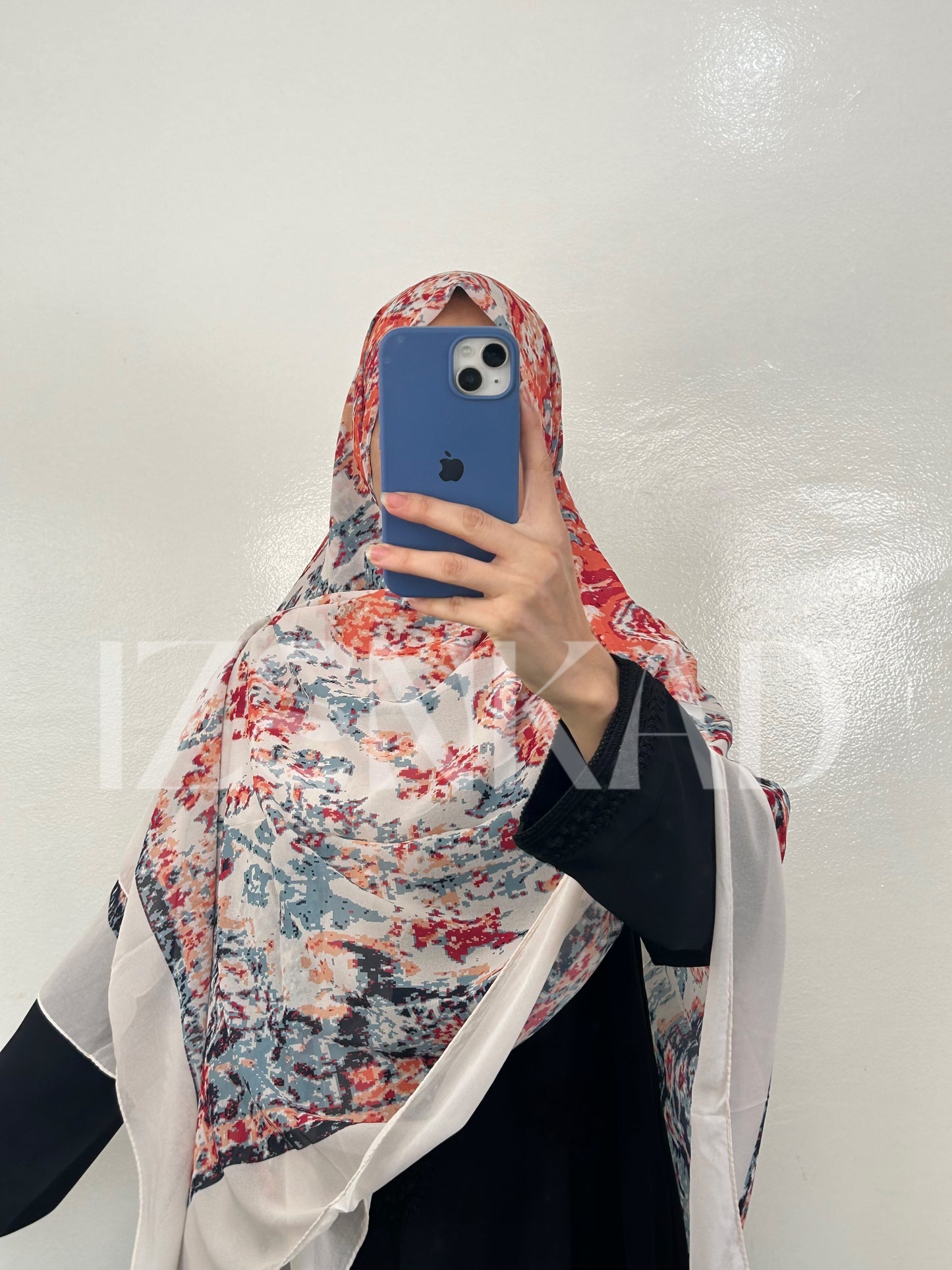 Foulard Carré en crêpe Chiffon - MALÉYA™