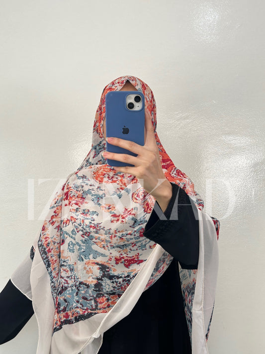 Foulard Carré en crêpe Chiffon - MALÉYA™