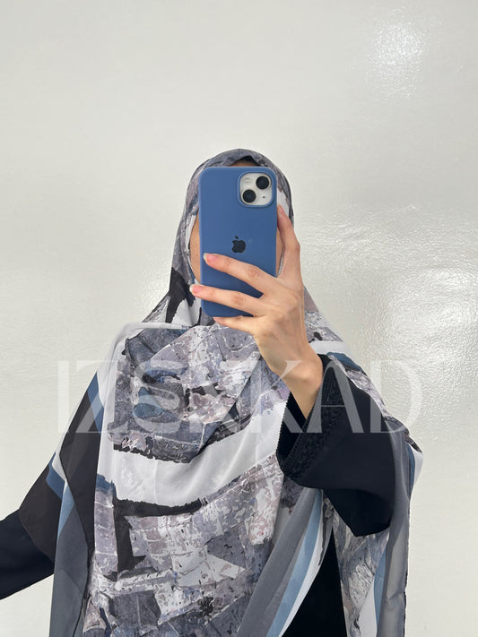 Foulard Carré en crêpe Chiffon - MALÉYA™