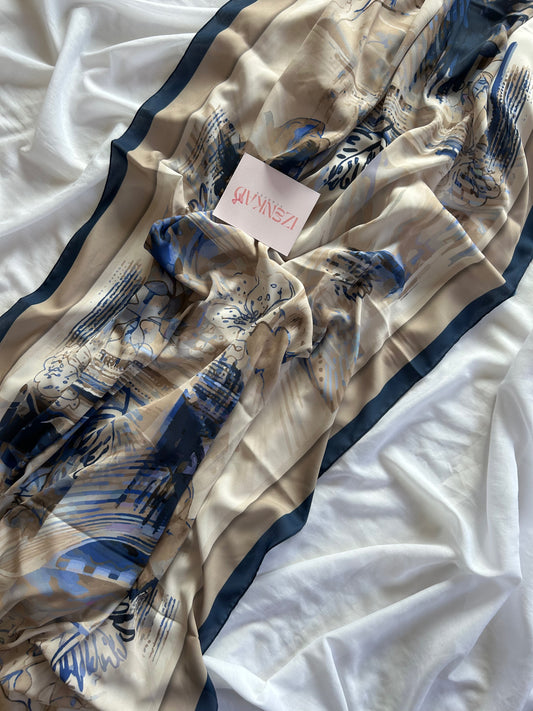 Crêpe de soie imprimé - TAGANTE ™