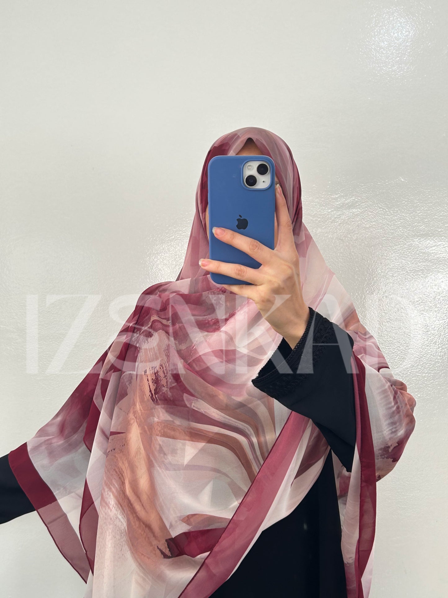 Foulard Carré en crêpe Chiffon - MALÉYA™