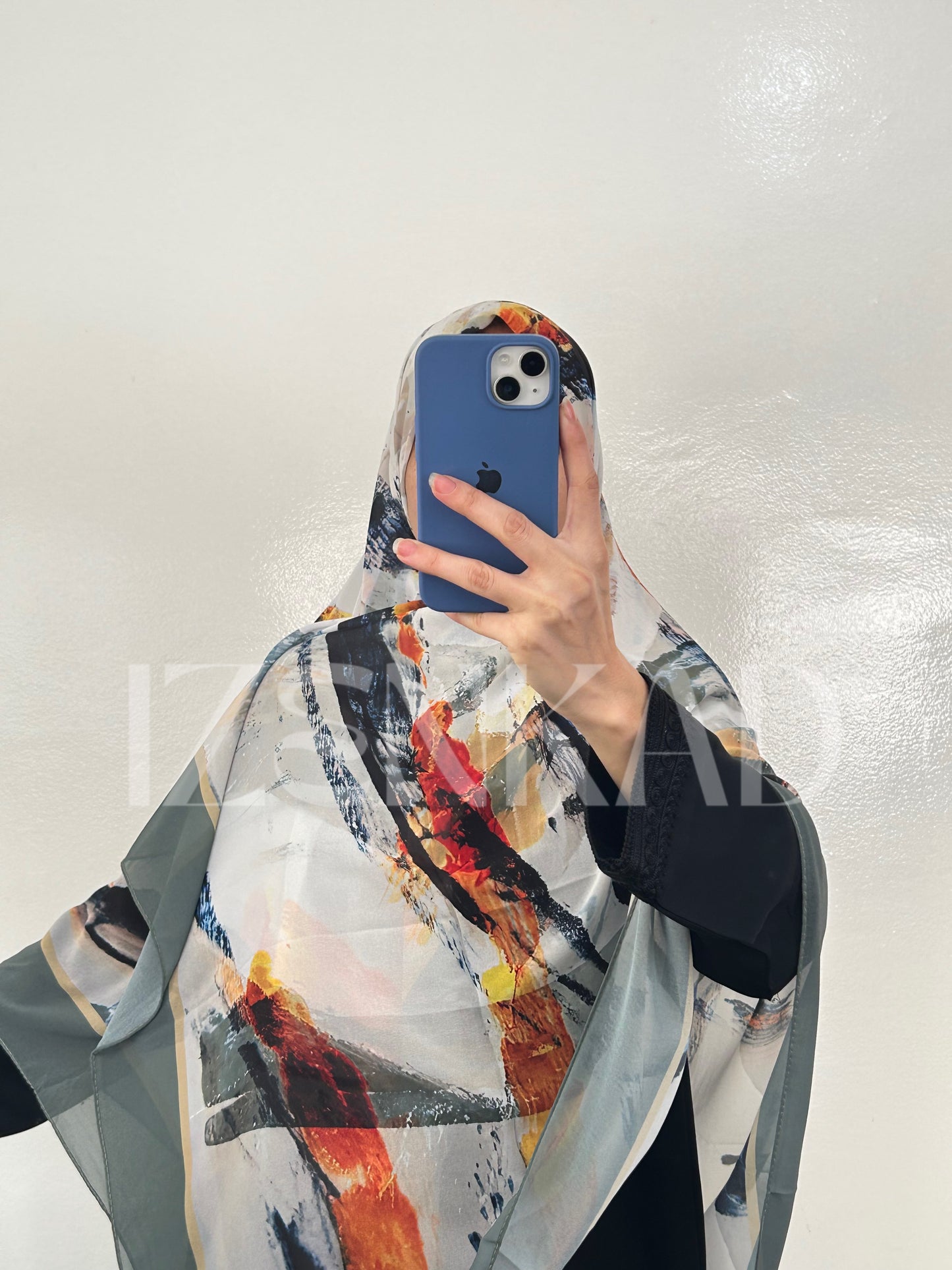 Foulard Carré en crêpe Chiffon - MALÉYA™