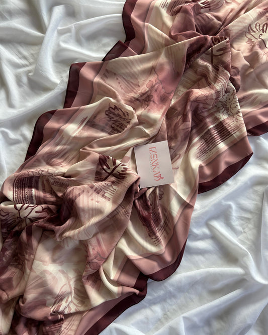 Crêpe de soie imprimé - TAGANTE ™