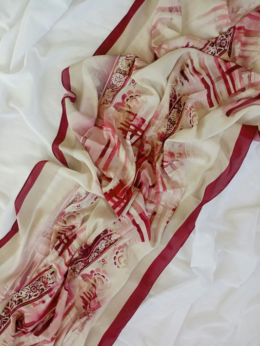 Crêpe de soie imprimé - AYOUR ™