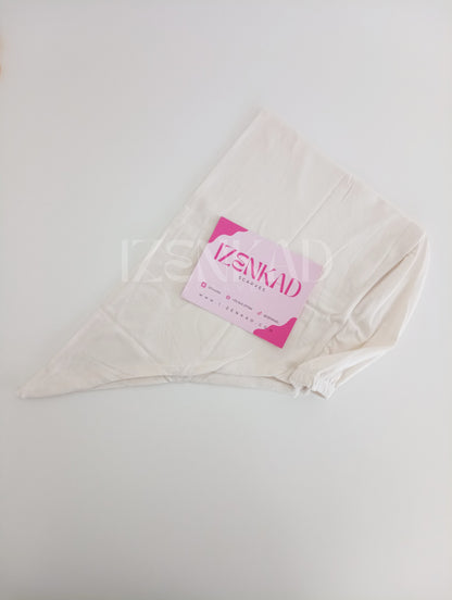 Bonnet hijab -Off White