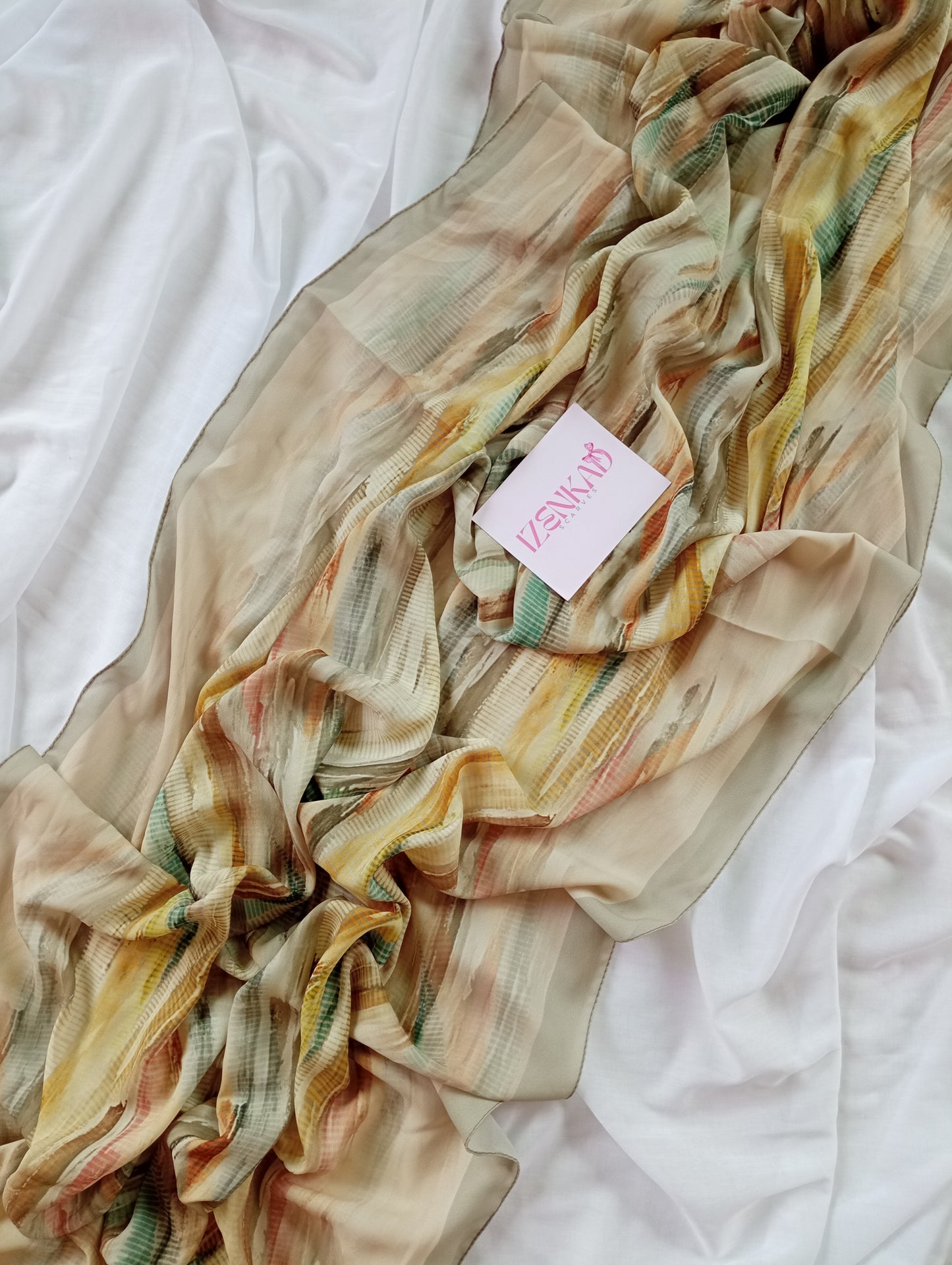 Crêpe de soie imprimé - TOUNAROUZ ™