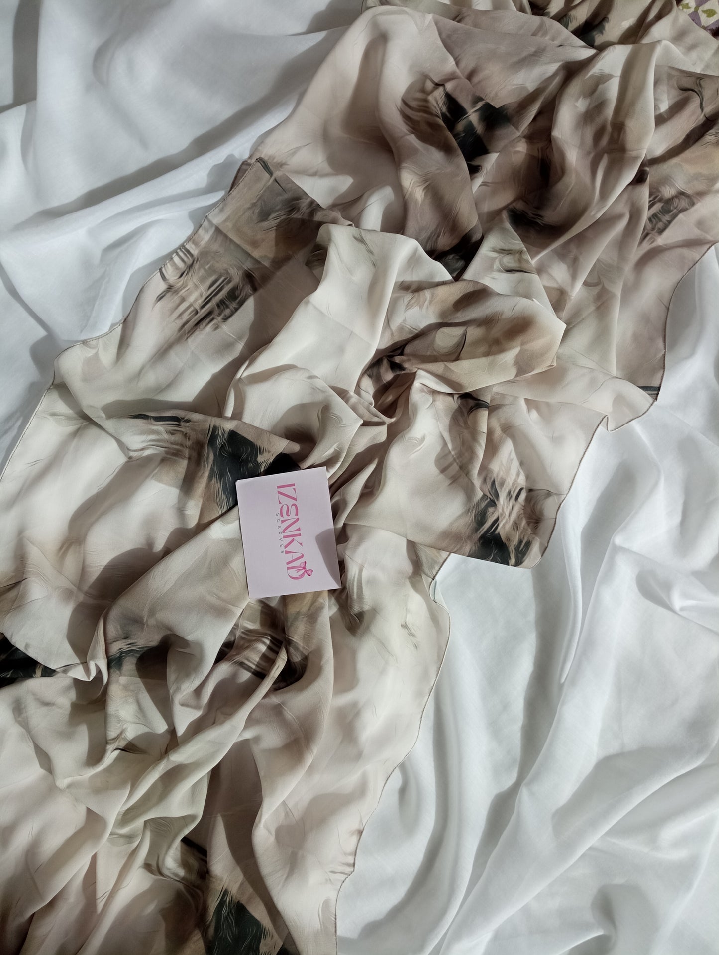 Crêpe de soie imprimé - ZAYNA ™