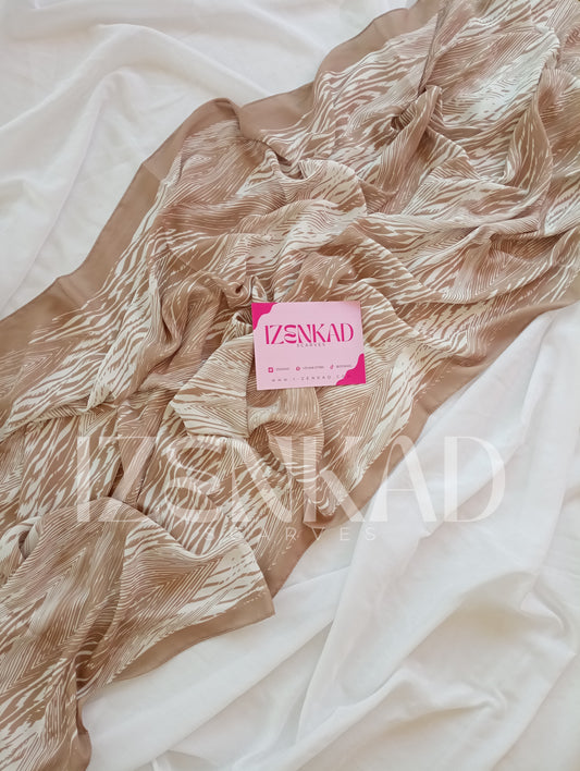 Crêpe de soie imprimé - SANDRA ™