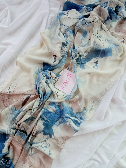 Crêpe de soie imprimé - AKAL ™