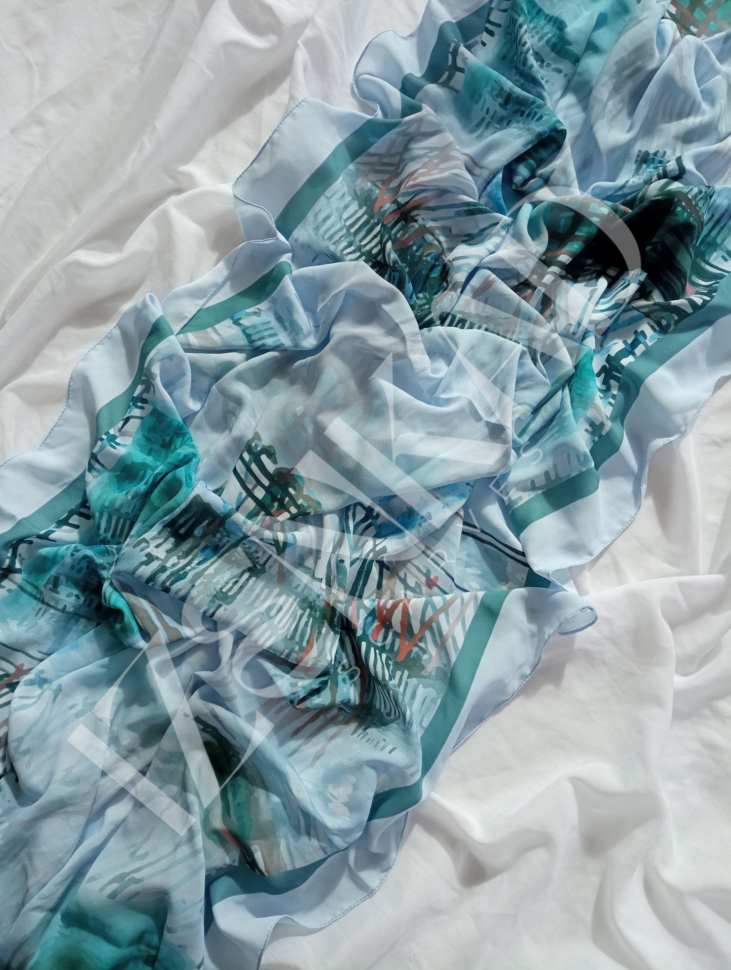 Crêpe de soie imprimé - OASIS ™