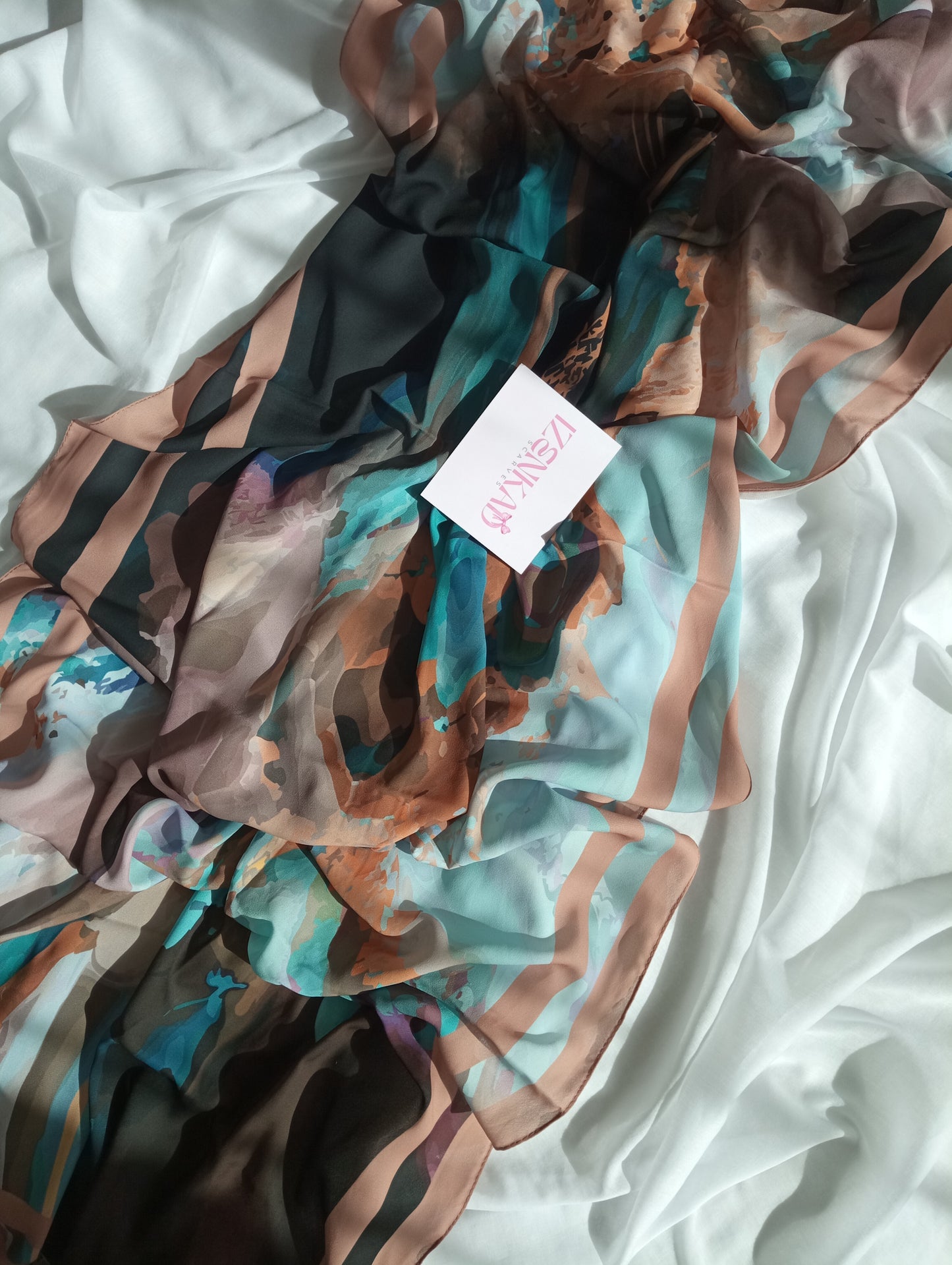 Crêpe de soie imprimé - SHAMES ™