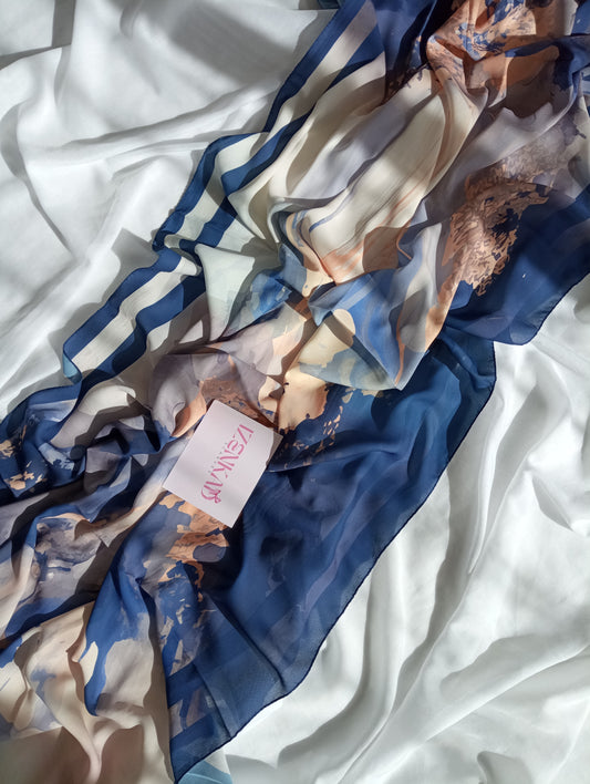 Crêpe de soie imprimé - SHAMES ™