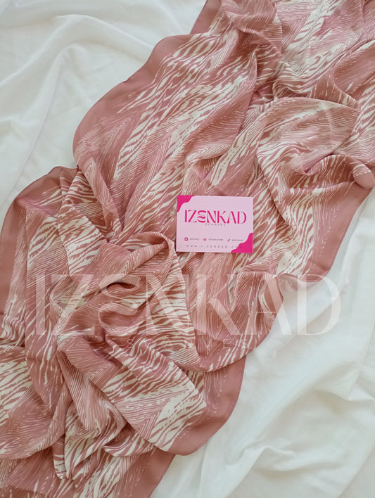 Crêpe de soie imprimé - SANDRA ™