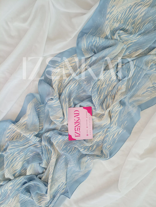 Crêpe de soie imprimé - SANDRA ™