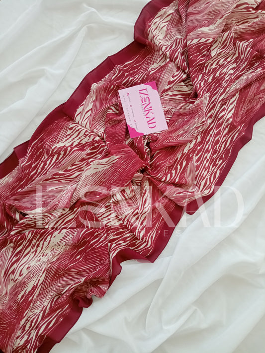 Crêpe de soie imprimé - SANDRA ™