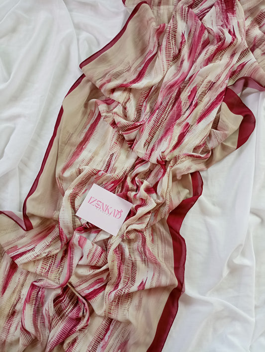 Crêpe de soie imprimé - TOUNAROUZ ™