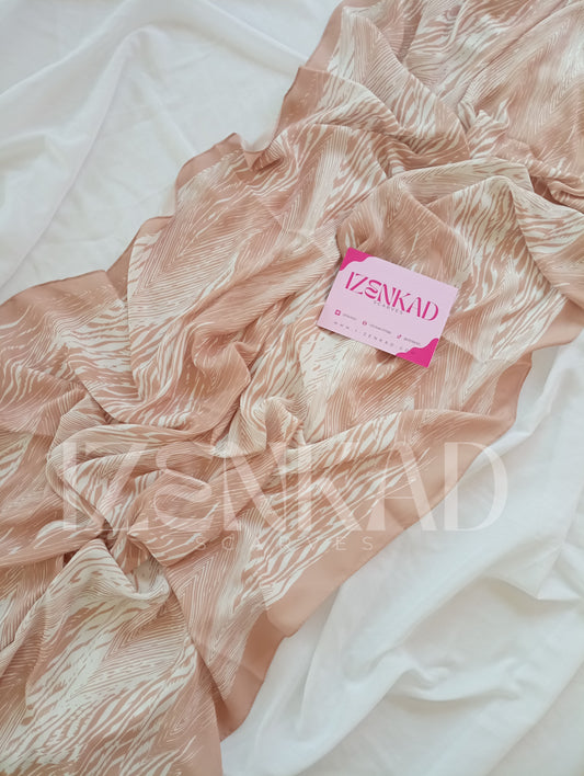 Crêpe de soie imprimé - SANDRA ™