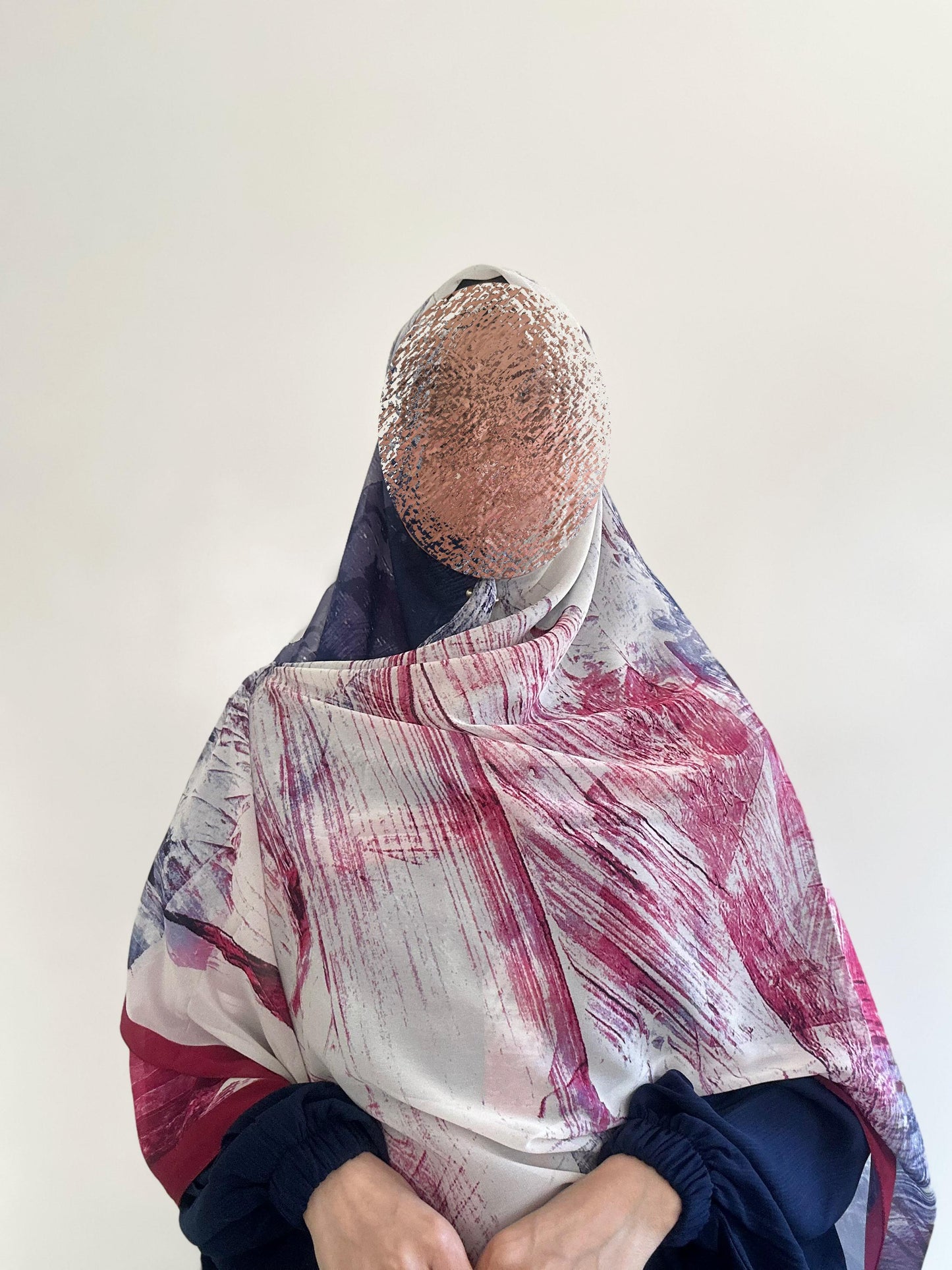 Foulard Carré en crêpe Chiffon - MALÉYA™